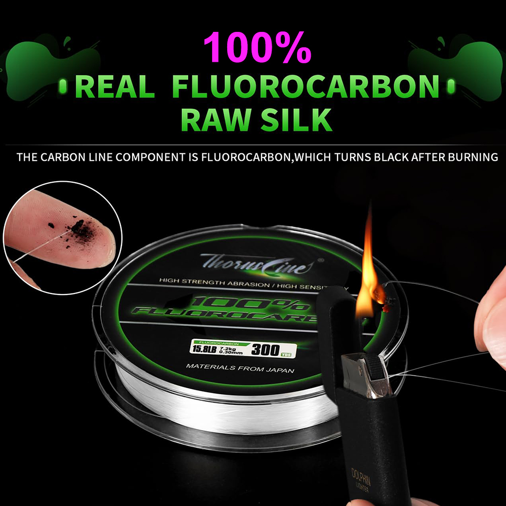 Fluorocarbon Line - pesca carretilha de pesca molinete de