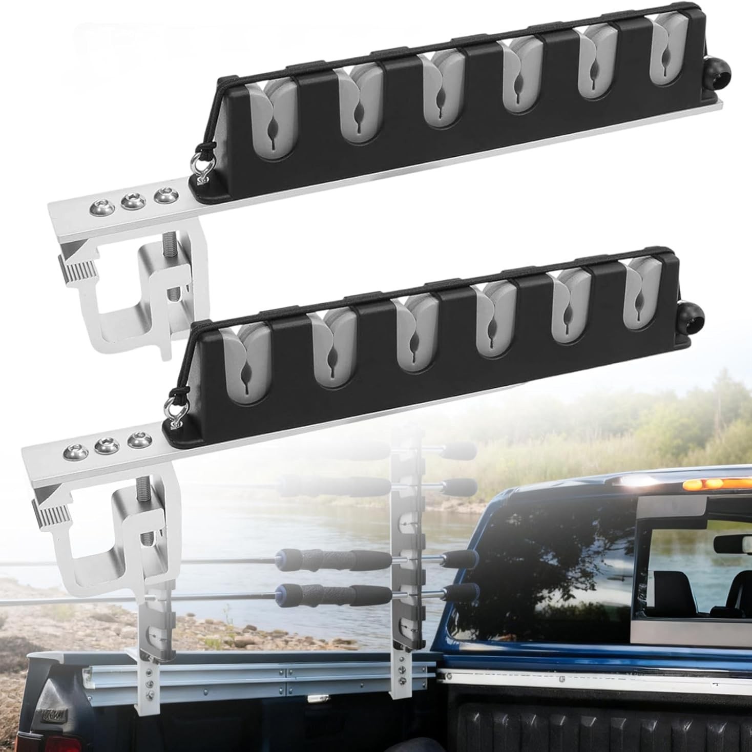 Suporte para Vara de Pesca par - Fishing Equipment Holder avaliação e preço