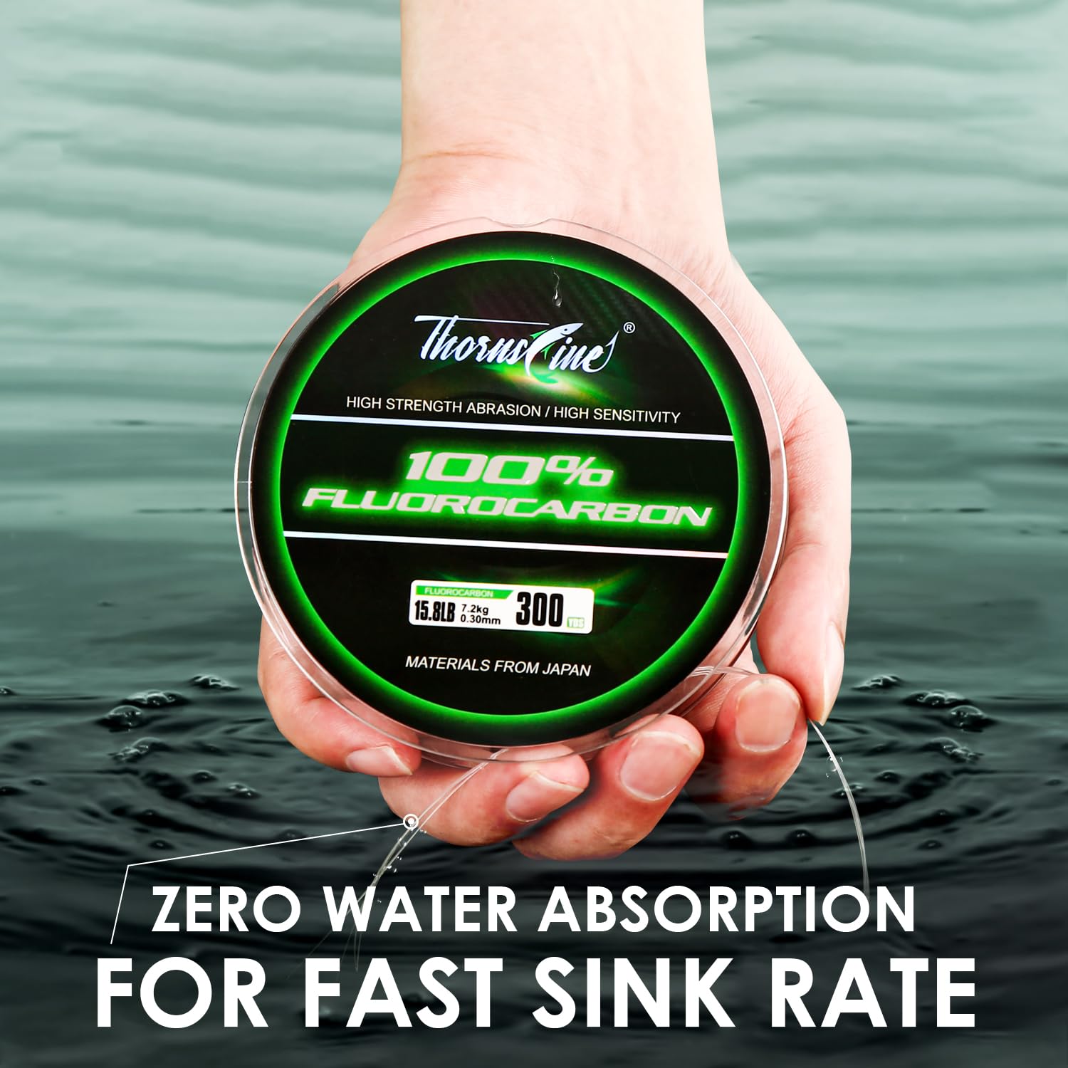 pesca carretilha de pesca moli - Fluorocarbon Line avaliação e preço