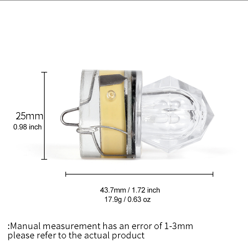 10 pçs led lâmpada de pesca su - Fishing Equipment Gear avaliação e preço