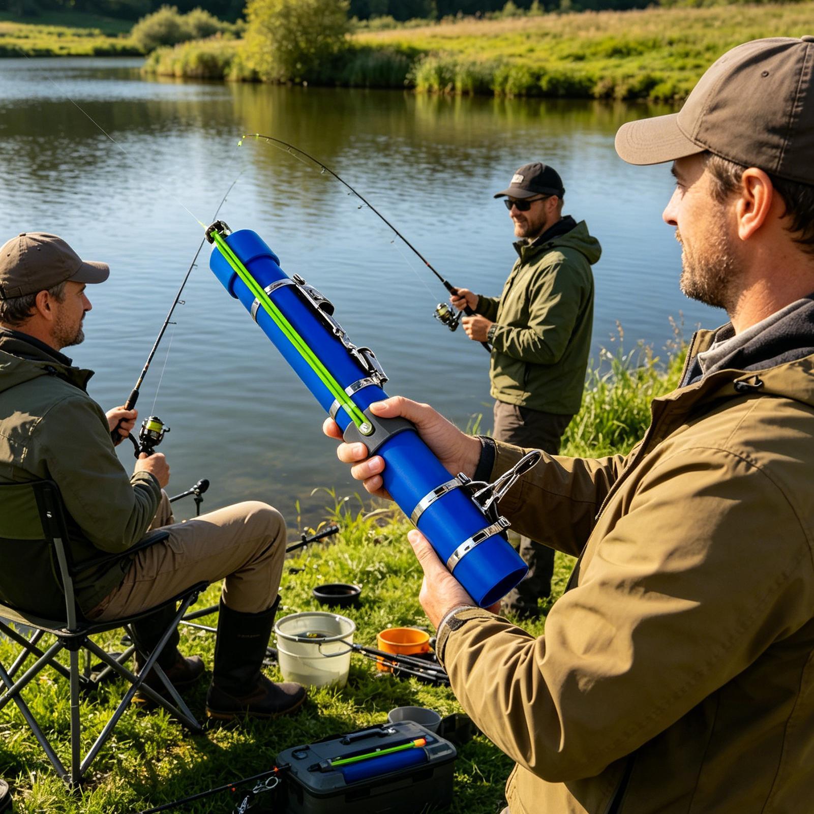 Vara de Pesca com Catapulta e  - Fishing Equipment Bait avaliação e preço